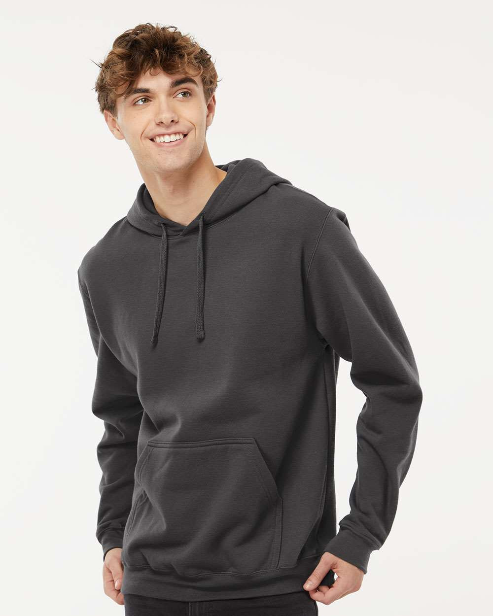 M&O 3320 Unisex Pullover Hoodie | Charcoal